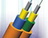 Double Core Flat Loose Tube Indoor Fiber Optic Cable 