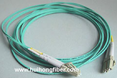 10Gigabit OM3 Aqua 50/125 Multimode LC to LC Fiber Optic Patch Cable
