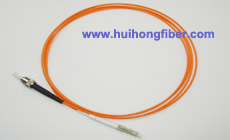 Multimode Simplex LC ST Fiber Optic Patch Cable