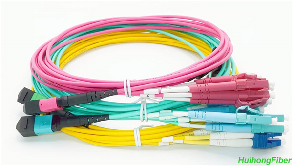 MPO to LC Harness Cables
