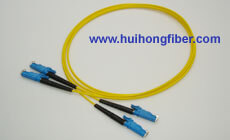 E2000 Duplex Single mode Fiber Optic Cable